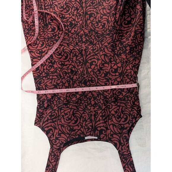 Pura Vida women's size 8 tank midi dress black and red full skirt tulle D3 - Picture 16 of 16